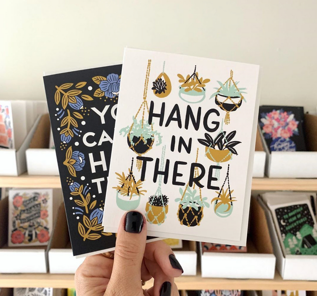 Hang In There card by Wild Hart Paper