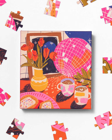 Disco Tea Puzzle by Joanna Rosado - Ordinary Habit