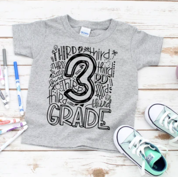 3rd Grade Level Shirt Elmore Lane