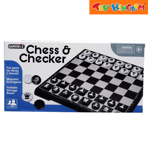 Gamewiz Chess and Checker Board Game