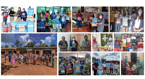 The SM Store’s Donate A Book gathered more than 130,000 books in 2021 from customers and partner organizations. The books were distributed to over 100 public schools and community organizations nationwide. 