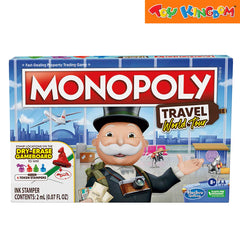 Hasbro Gaming Monopoly Travel World Tour Board Game