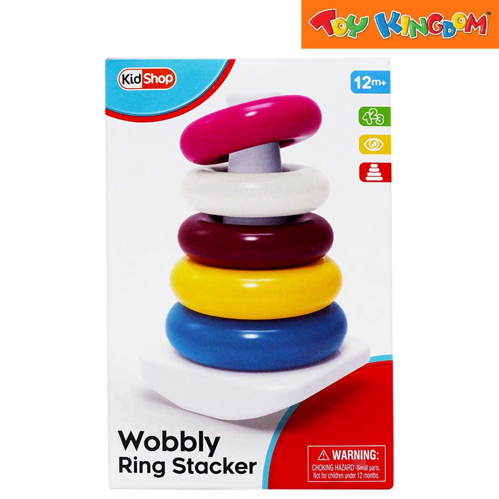 KidShop Wobbly Stacker Ring Stacker Playset | Toy Kingdom