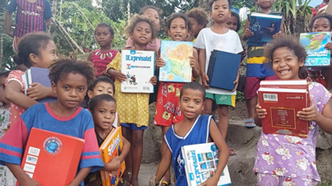 Aeta indigenous community from Brgy. San Martin, Bamban, Tarlac was among the community beneficiaries in Central Luzon through We Are One Team Philippines.