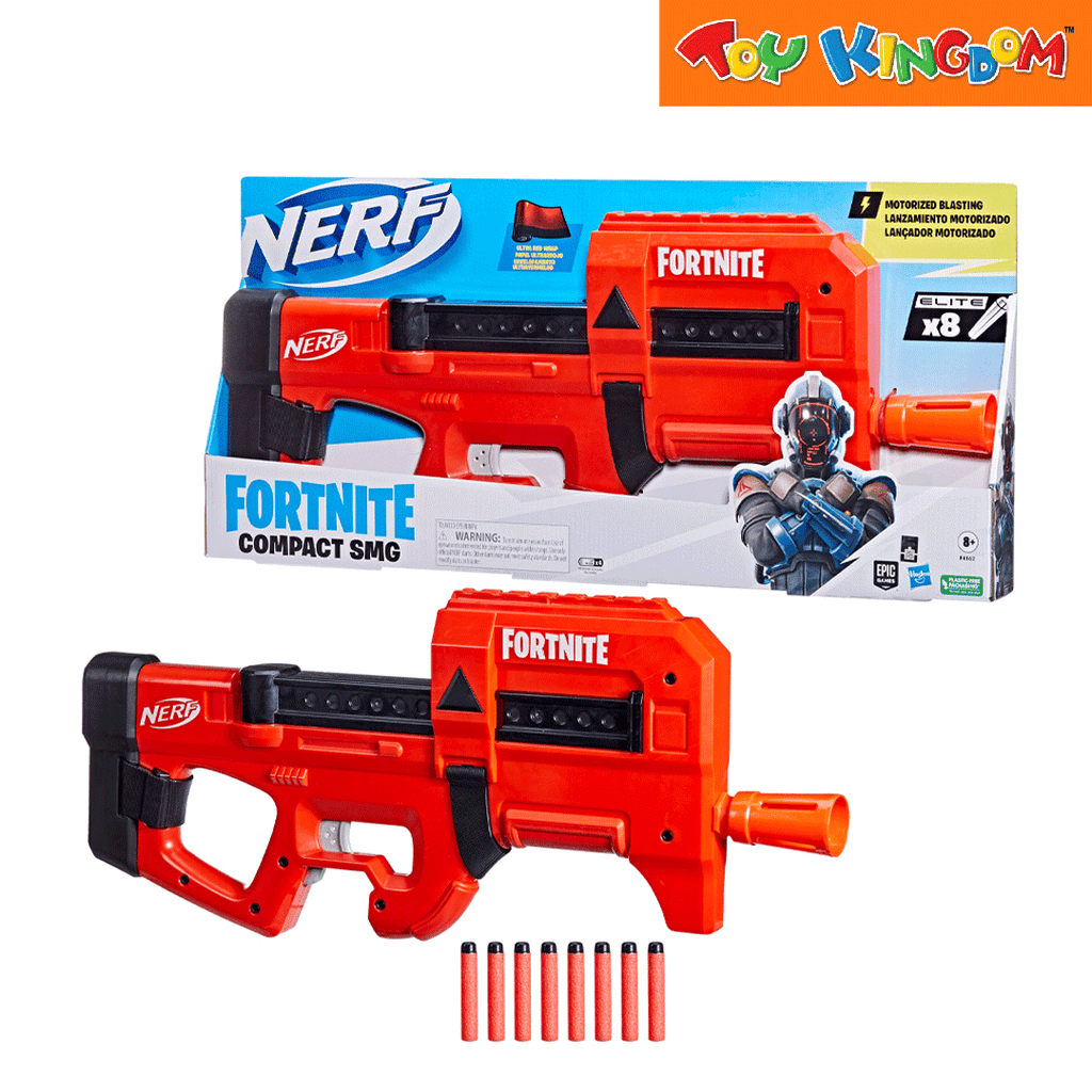 Nerf Fortnite Compact SMG Blaster | Toy Kingdom