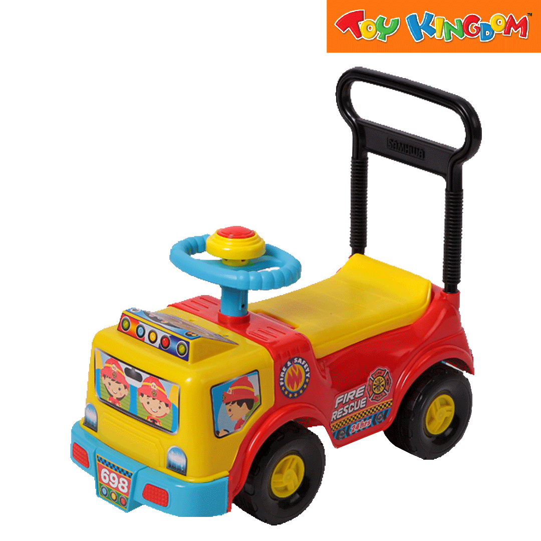 ride on garbage truck toy
