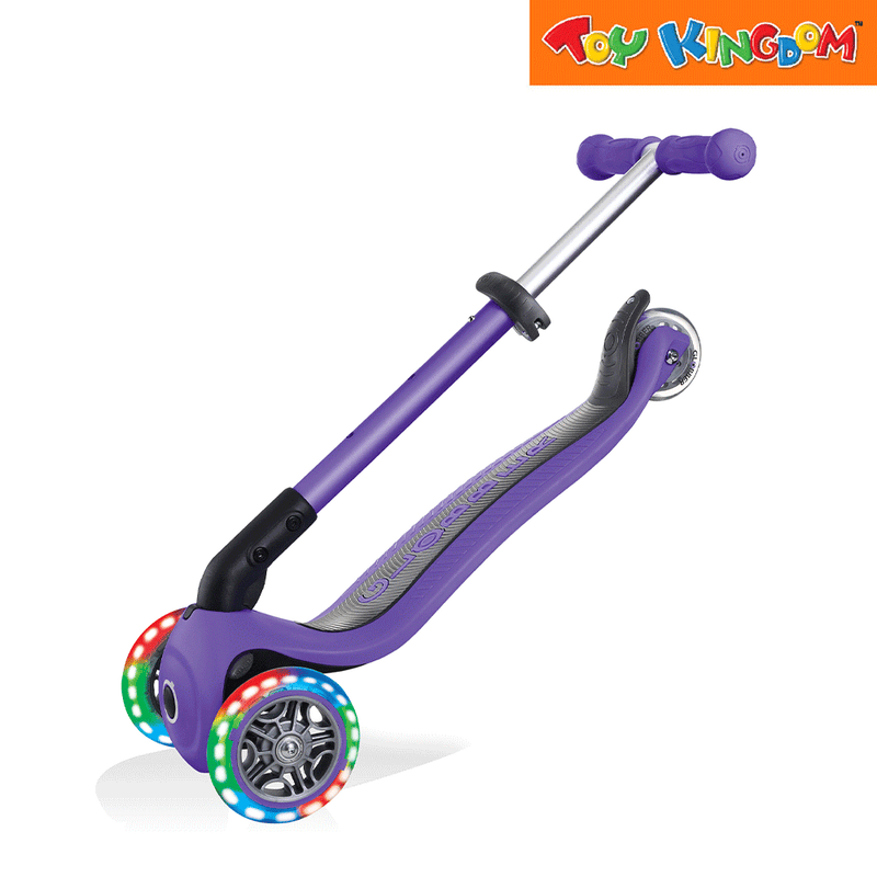 Globber Junior Purple Foldable Light Scooter
