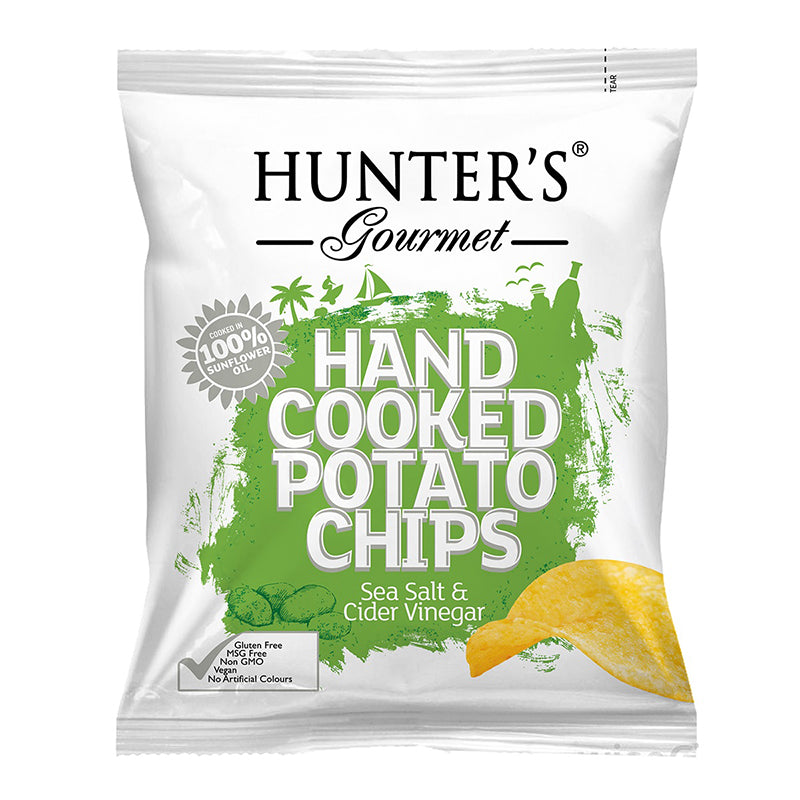 Hunters Potato Chips Sea Salt & Cider Vinegar 40g