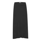 ICHI-Ruvera-Long-Skirt-Black