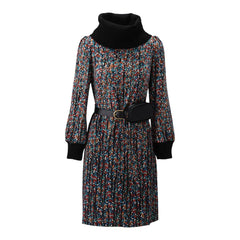 K-Design-Cowl-Neck-Knitted-Dress-Multi