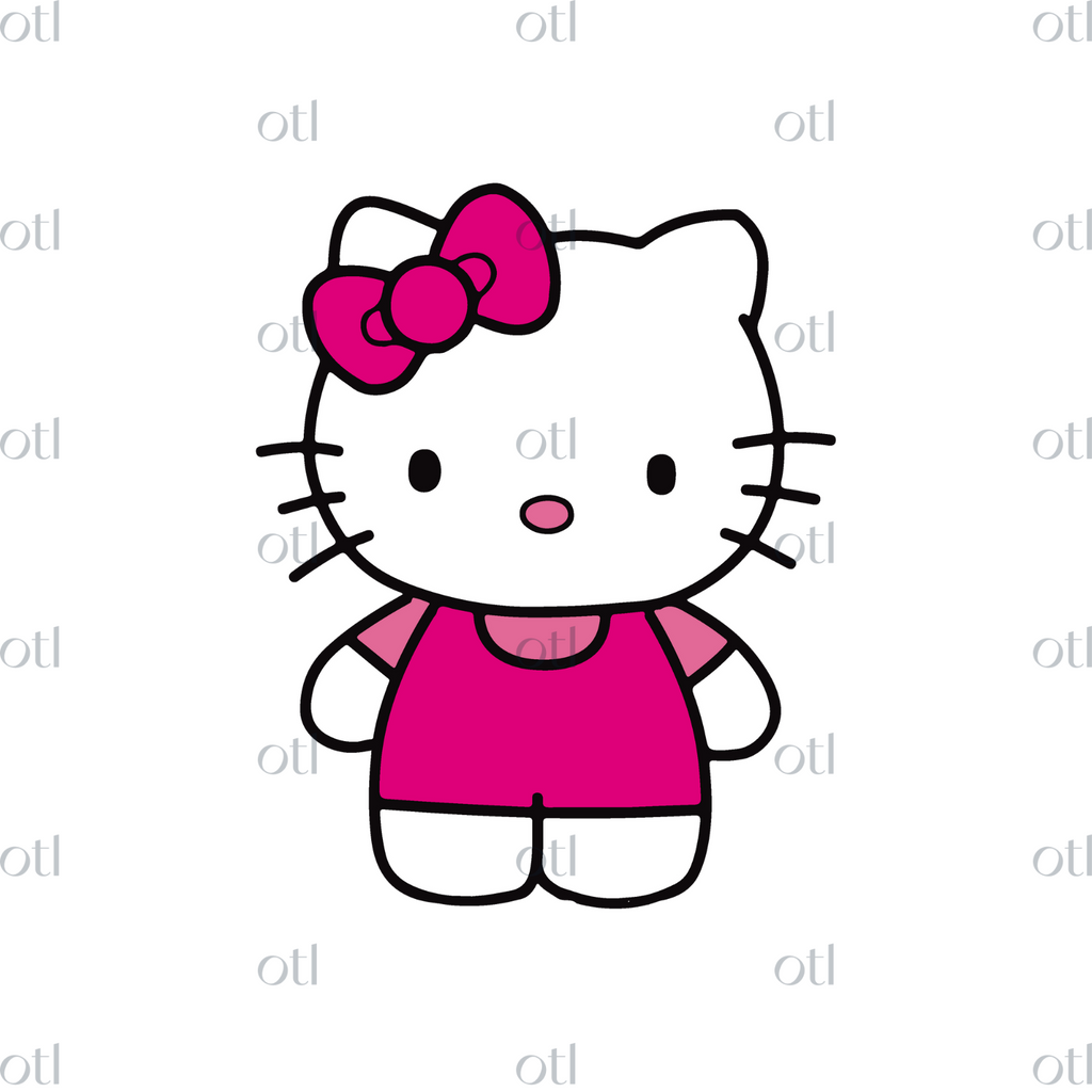 Hello Kitty Head SVG – OverTheLuna