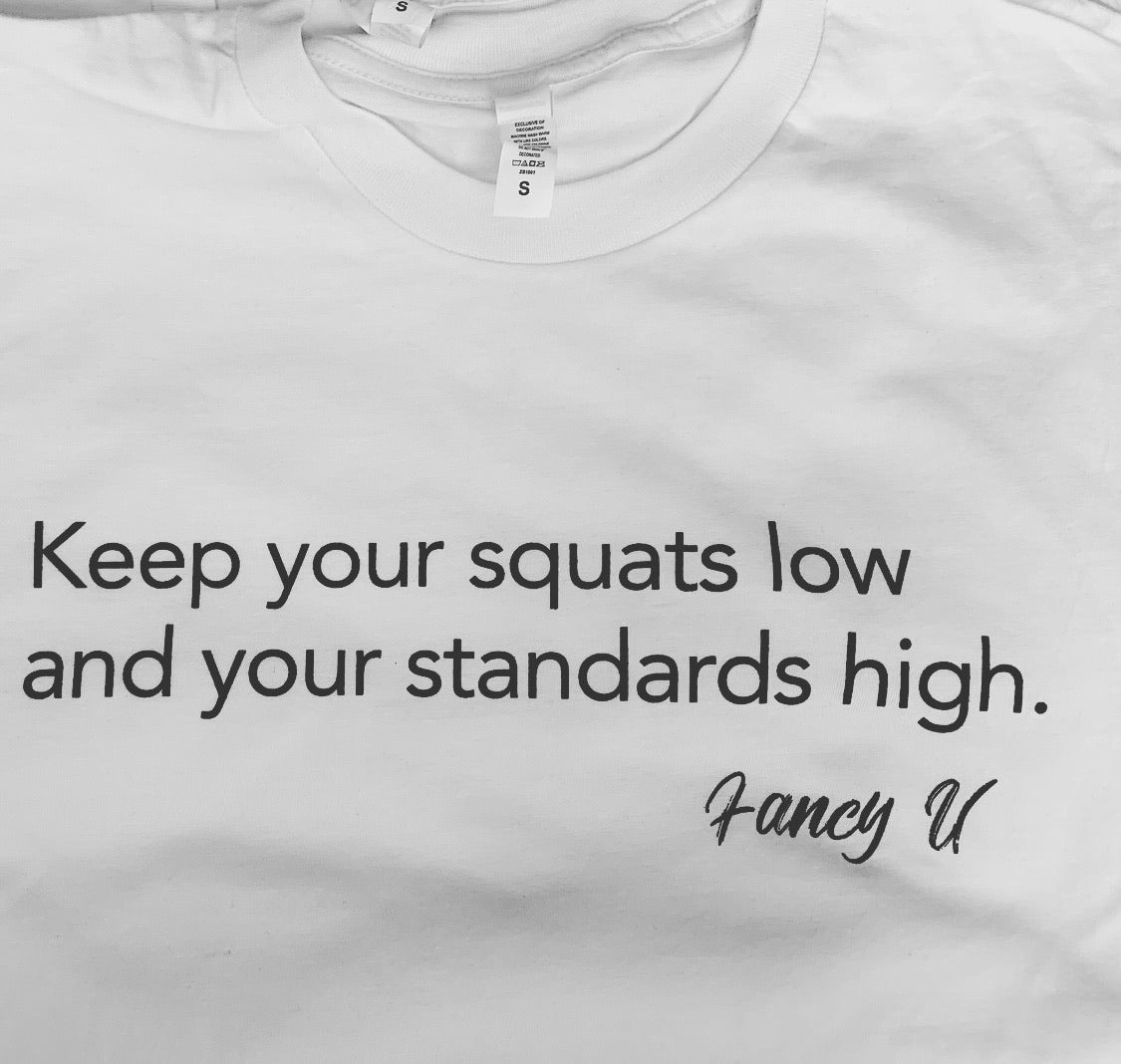 High standards tee