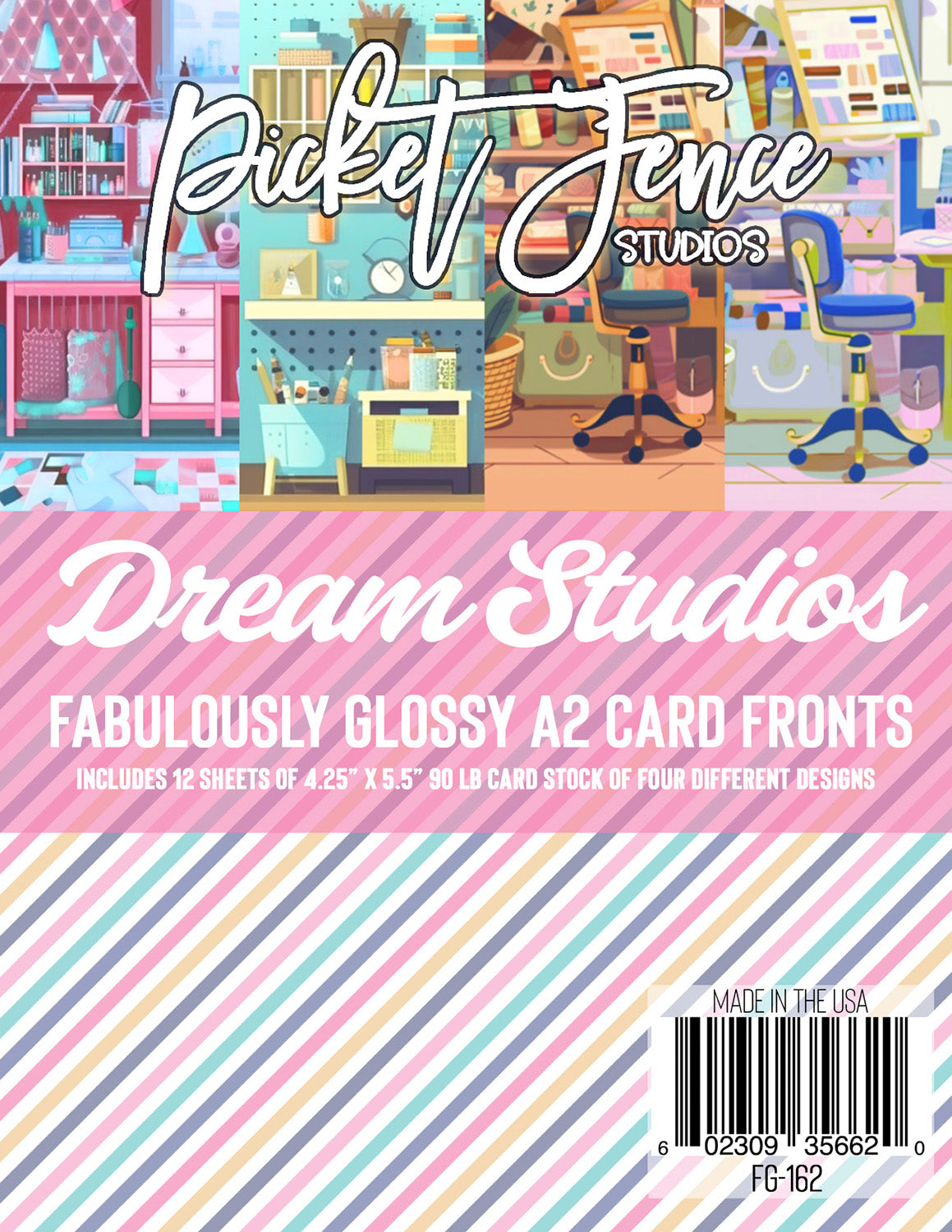 Fabulously Glossy A2 Card Fronts - Dream Studios