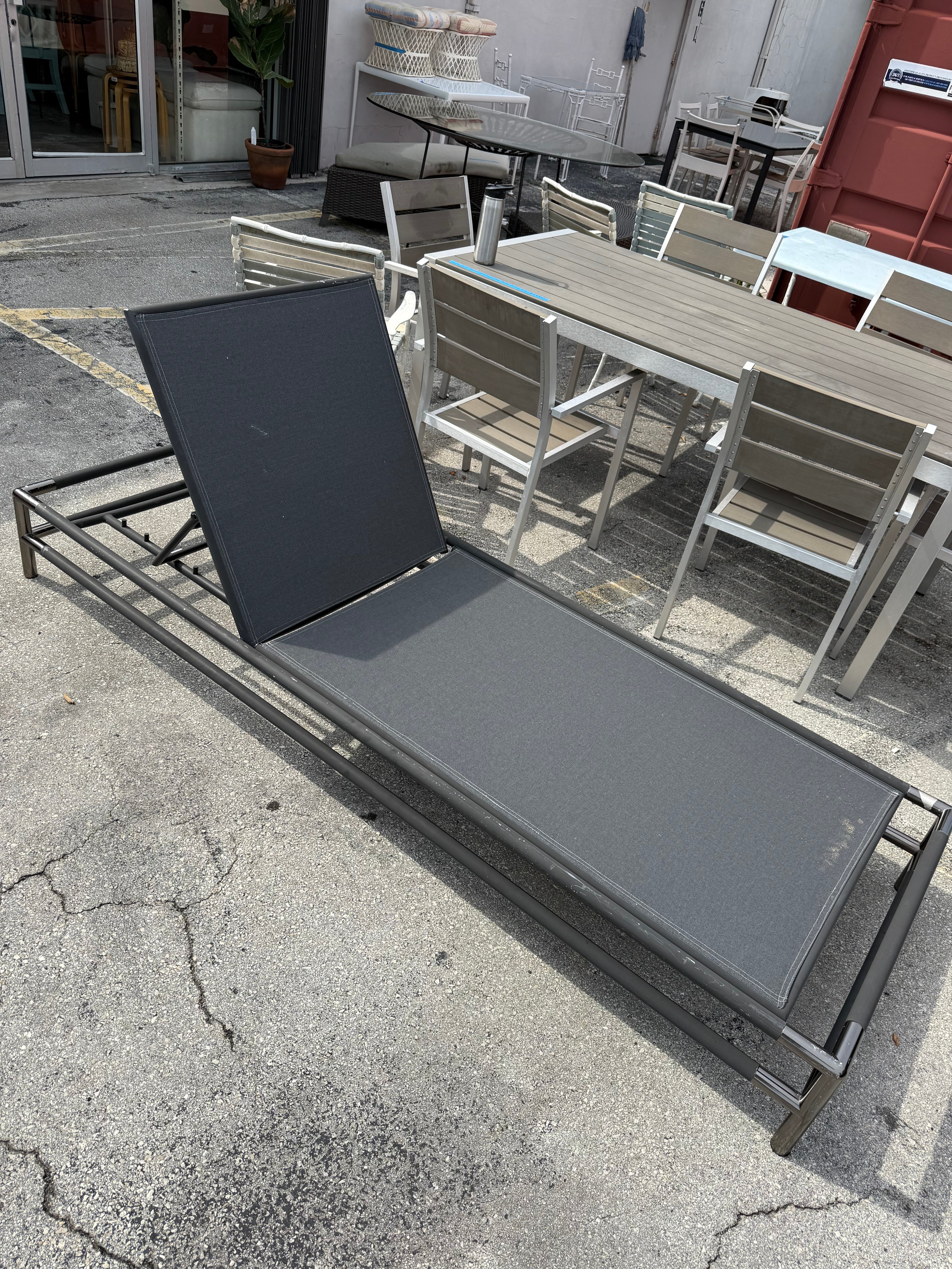 CB2 lounger as is