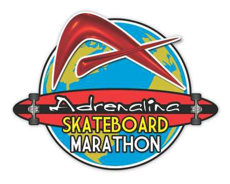 Adrenalina Skateboard Marathon Logo