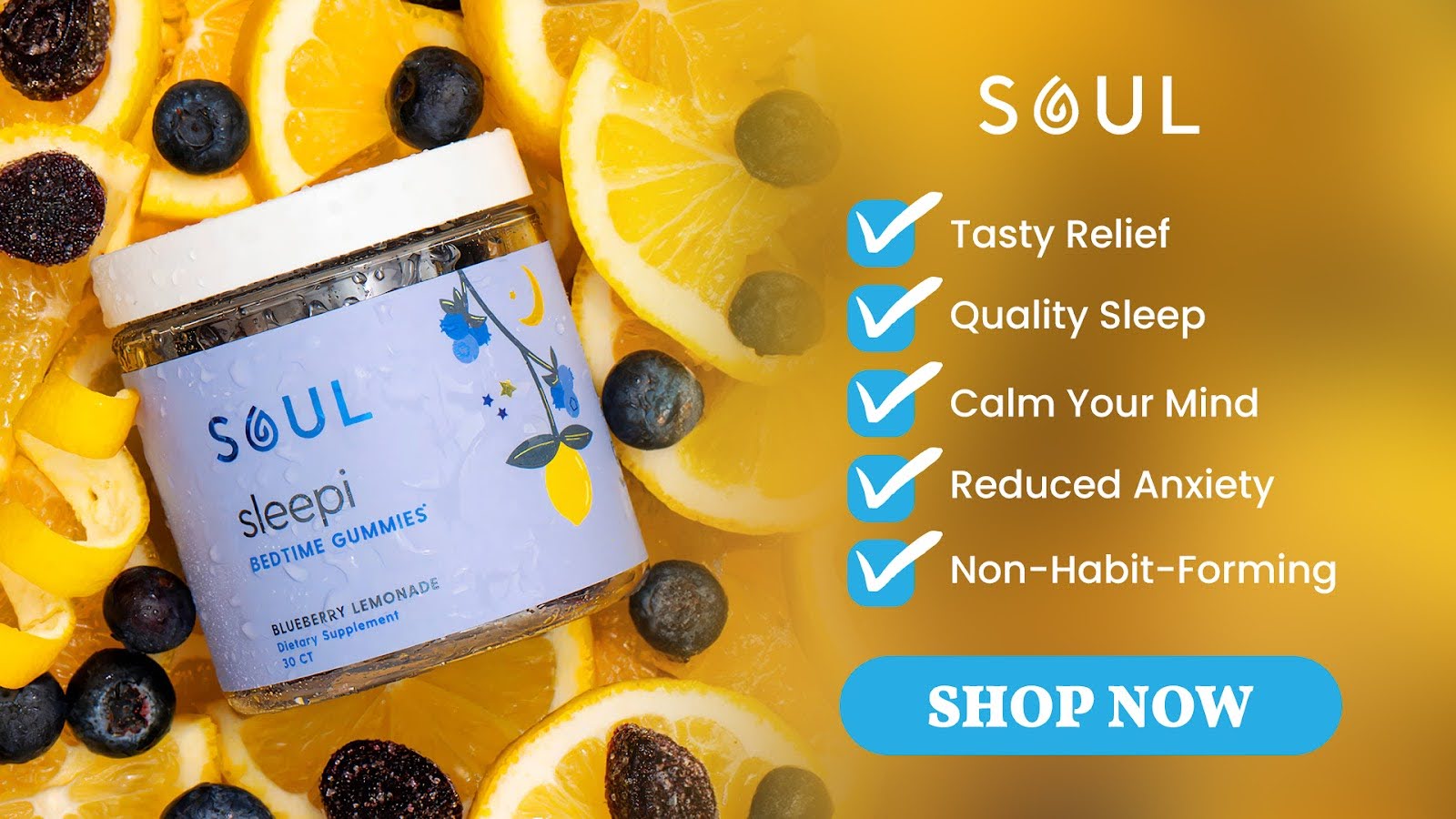 Sleepi Gummy Blueberry Lemonade