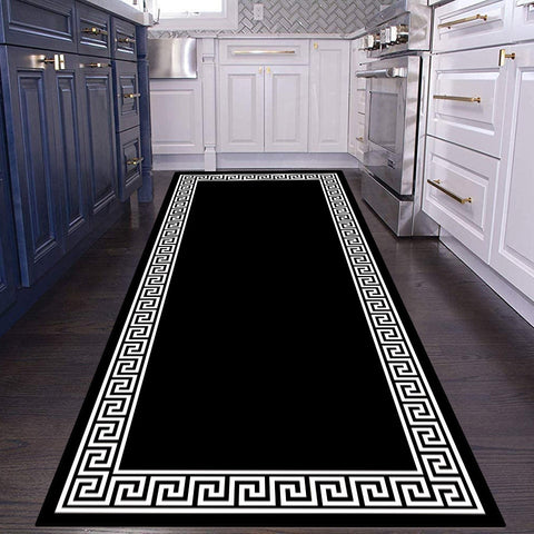 black runner rug