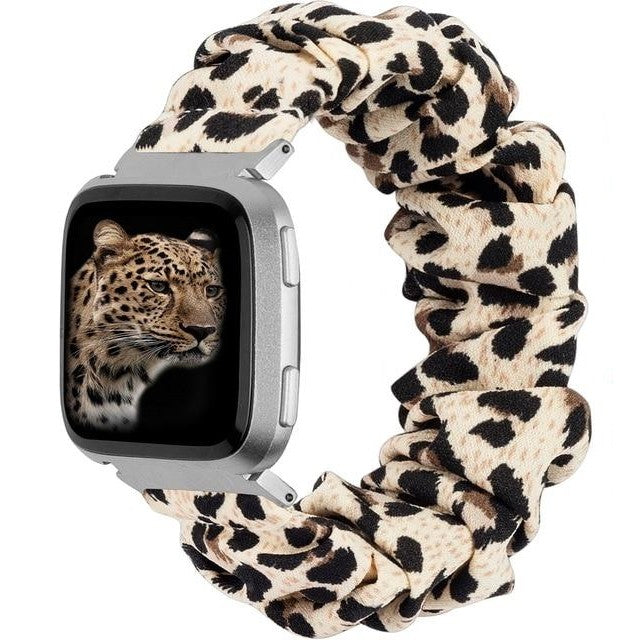 fitbit versa bands leopard