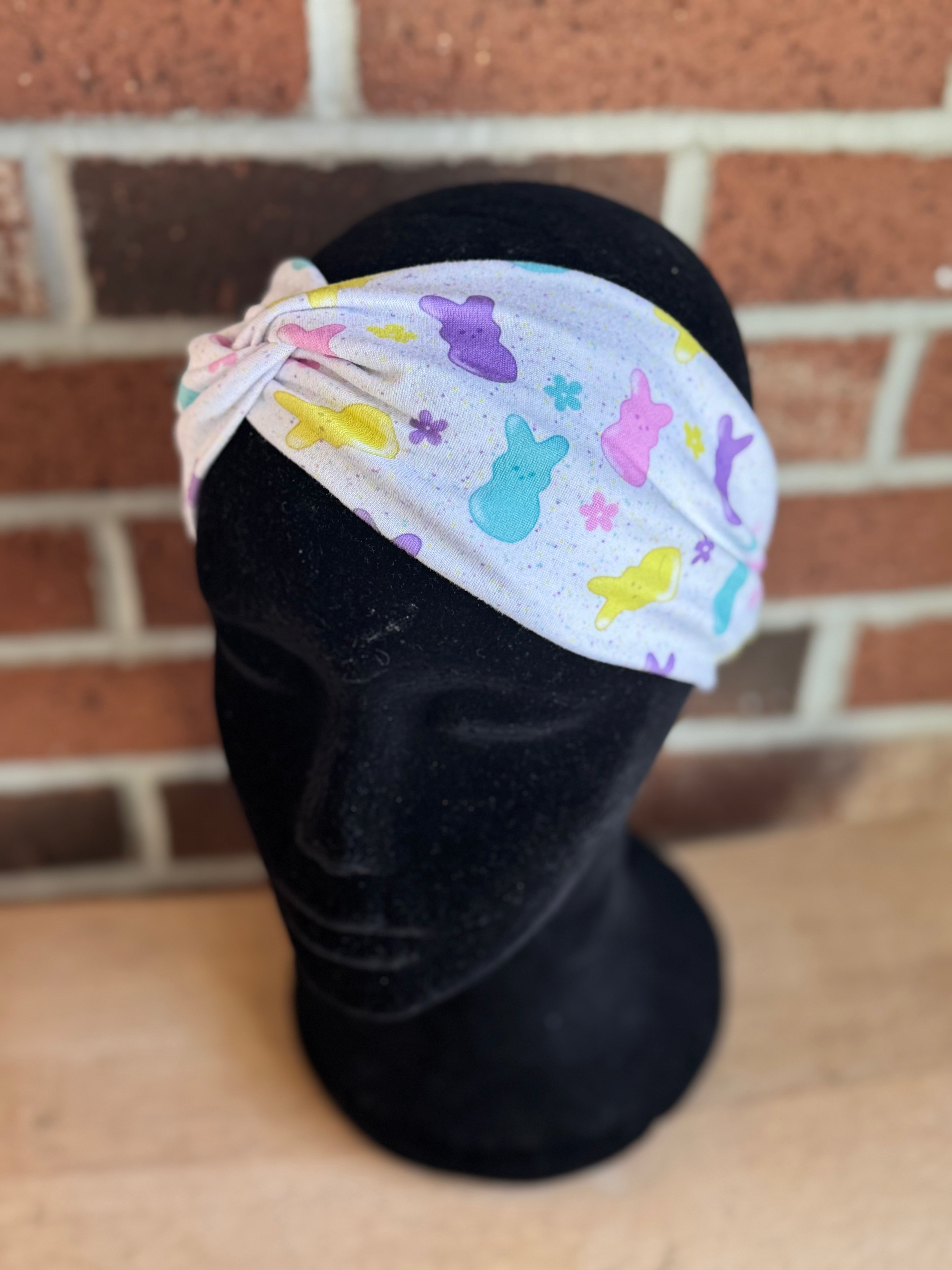 Marshmallow bunnies headband