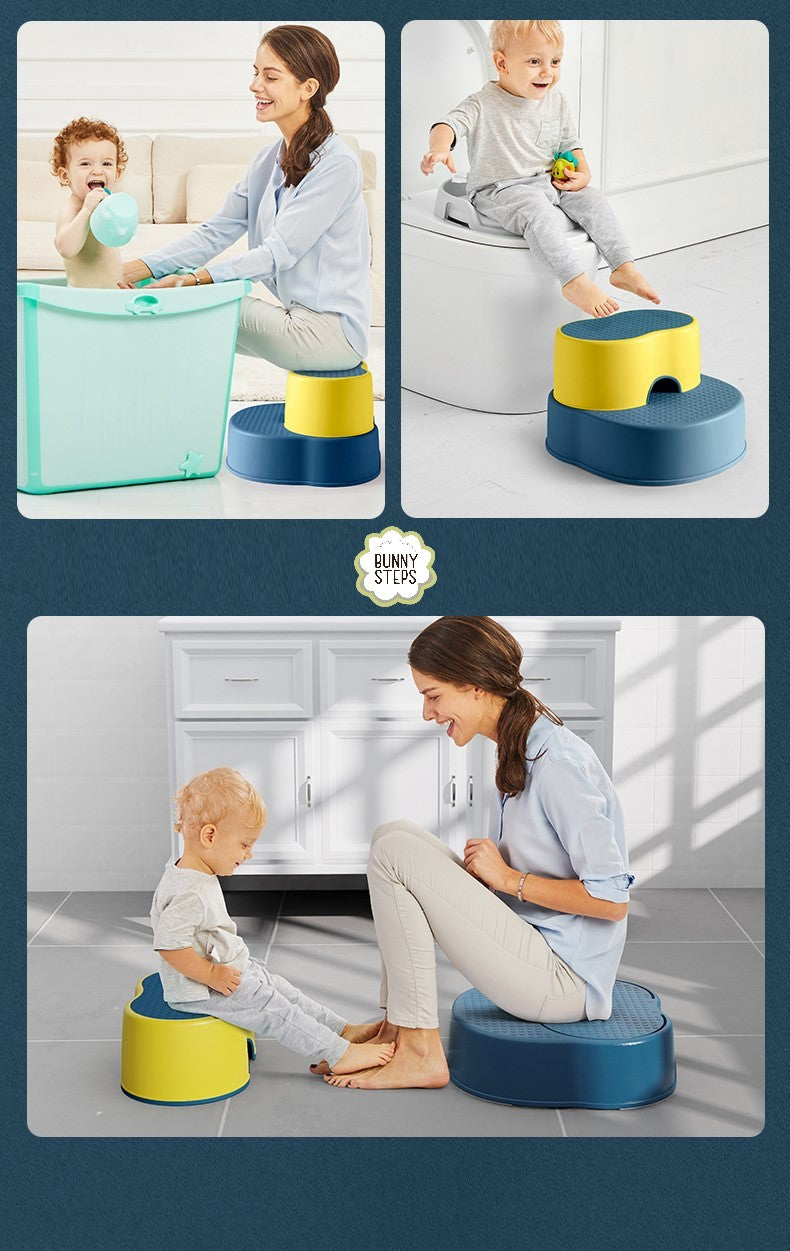 Bunny Steps Toddler Step Stool XL | The Nest Attachment Parenting Hub