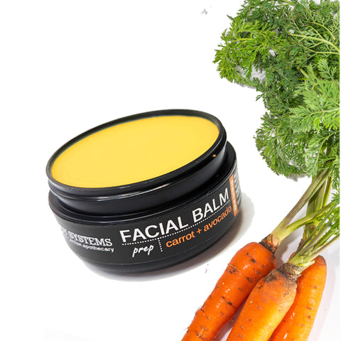 Rich beta carotene in our Carrot Avocado Facial Balm 