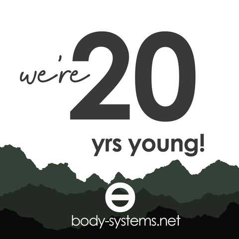 we're 20 years young this month.  