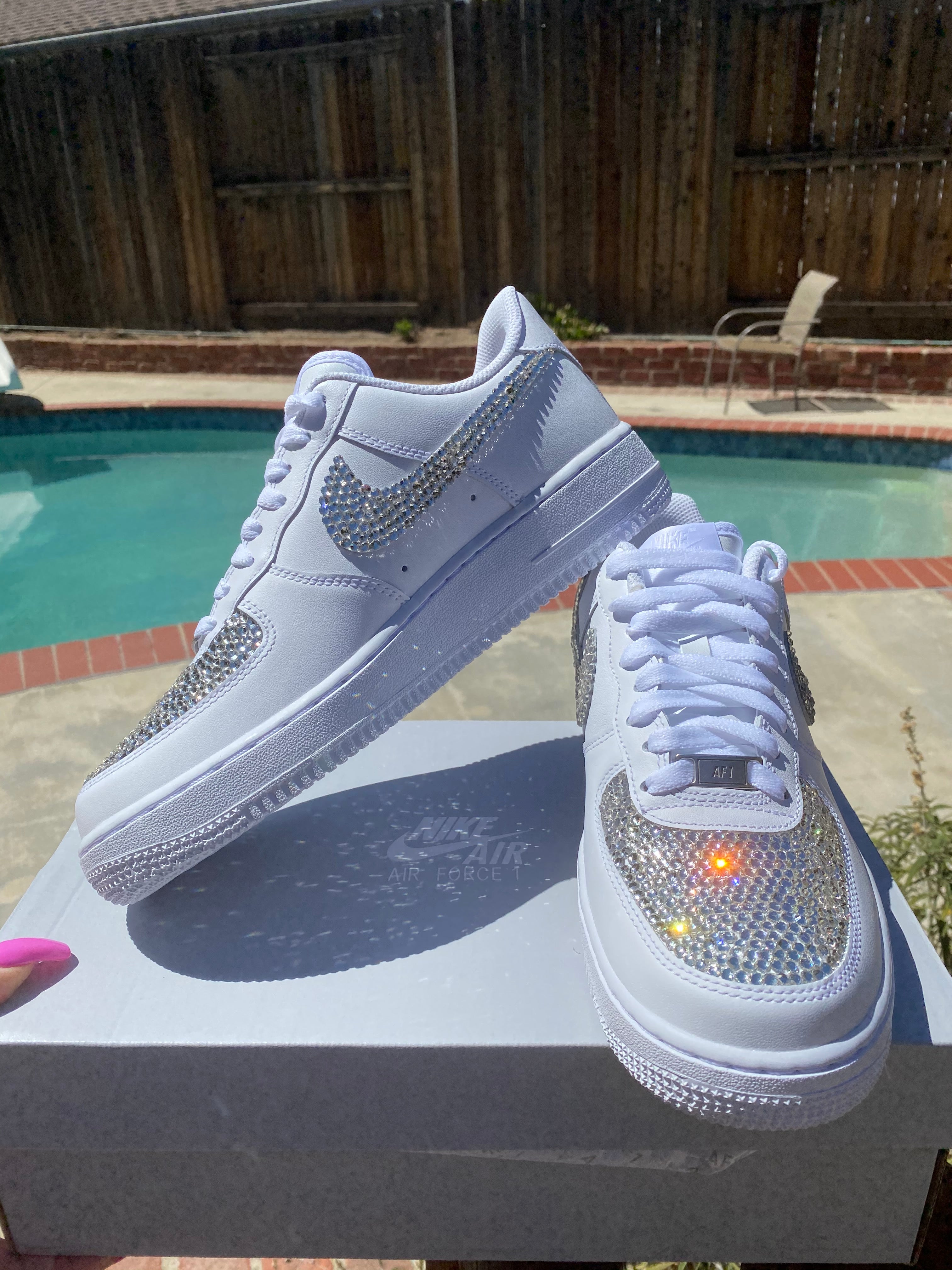 Crystalized Air Force 1 – Bling'd Up
