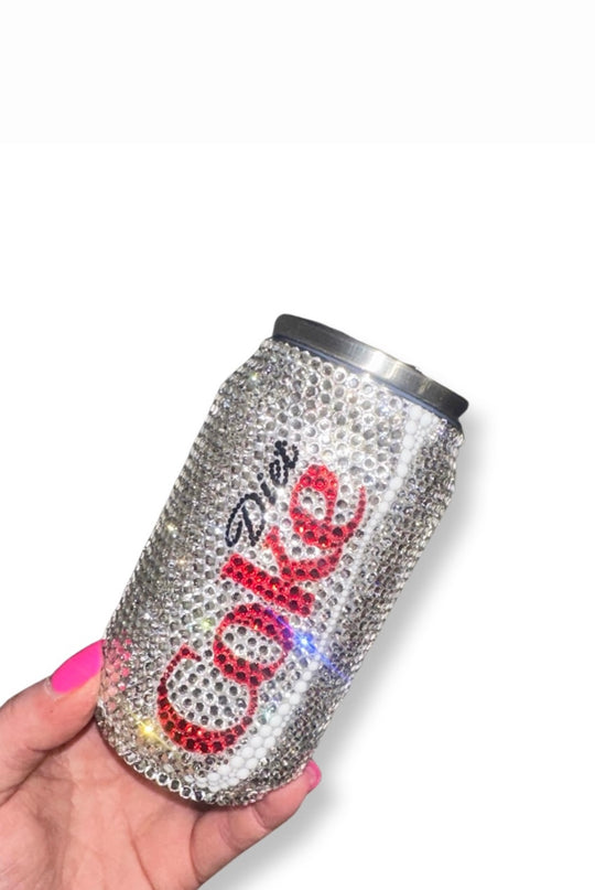 Crystal Bling Cola/Beer Style Can Tumbler