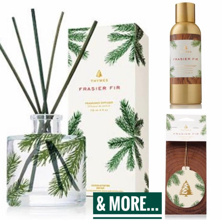 Thymes Frasier Fir Candle Set – To The Nines Manitowish Waters