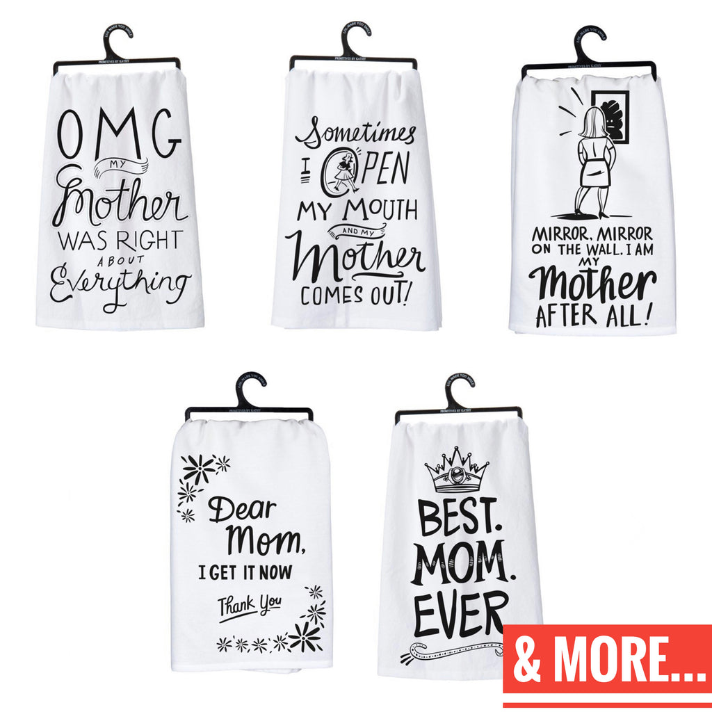 I JUST WANNA BE A STAY AT HOME DOG MOM TEA TOWEL