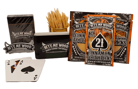 BiteMyWood 21 Poker Pack