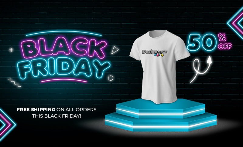 Black Friday Deals on Custom Printed T-Shirts
