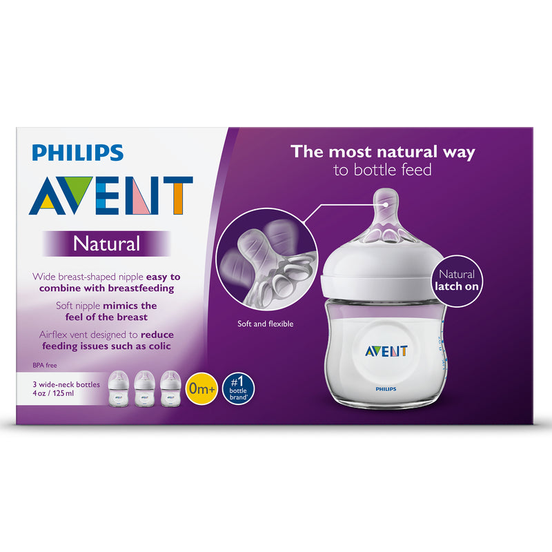 Glimmend Prestatie Vergelijkbaar Philips AVENT | Natural Baby Bottles 3pk – Plumme Box