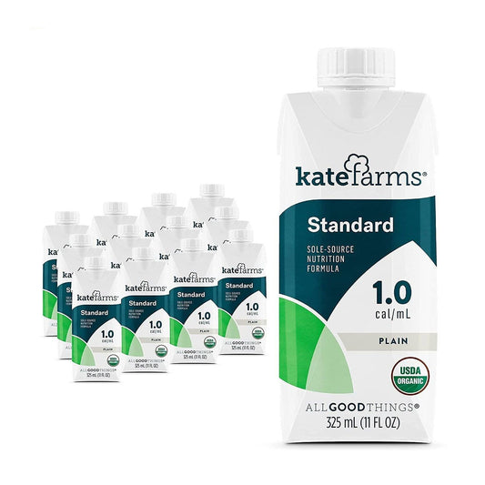 Kate Farms Adult Standard 1.0cal/ml Formula 375ml Vegan per single serve
