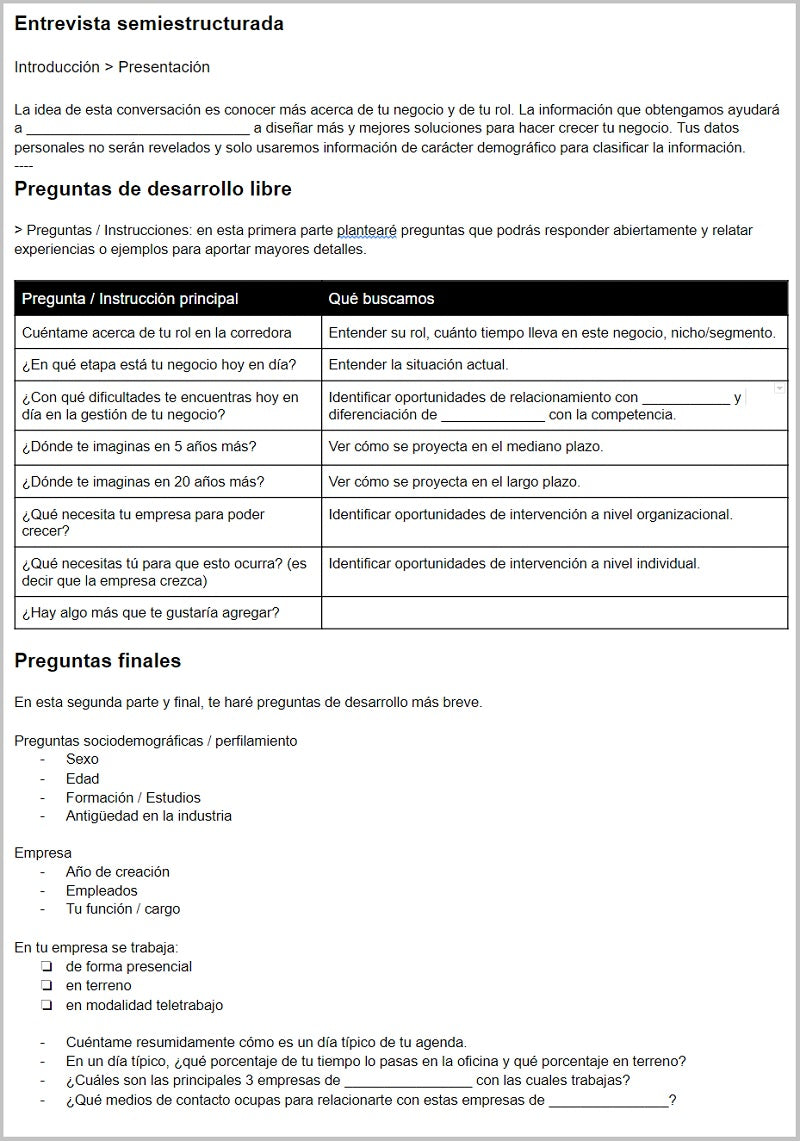 Introducir 104+ imagen modelo de entrevista cualitativa