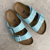 Surf Green Arizona Birkenstock patent