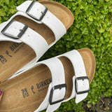 White arizona Birkenstock