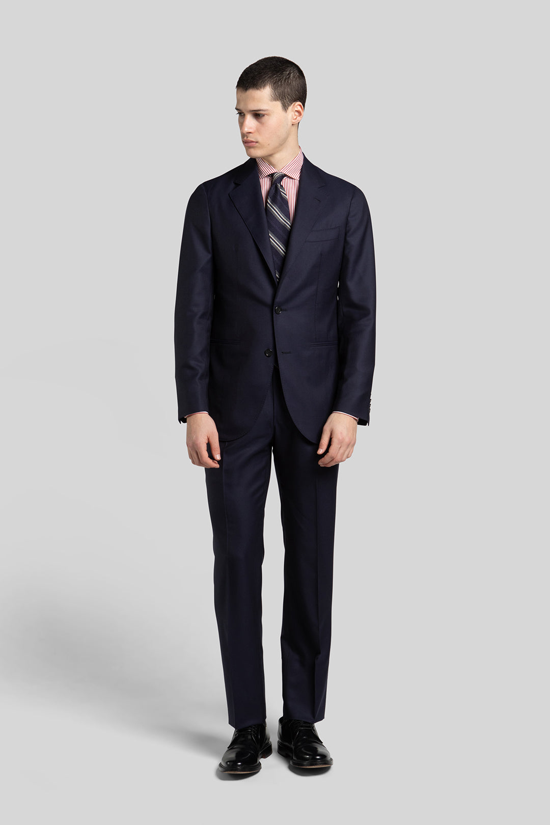 Intrepid Blue Navy Mohair Suit - Eduardo De Simone - Eduardo de Simone