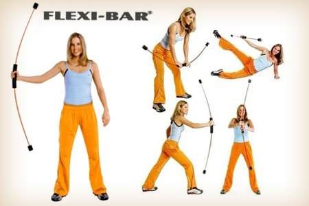 15 Minute Flexi bar workout video for Russian Twist