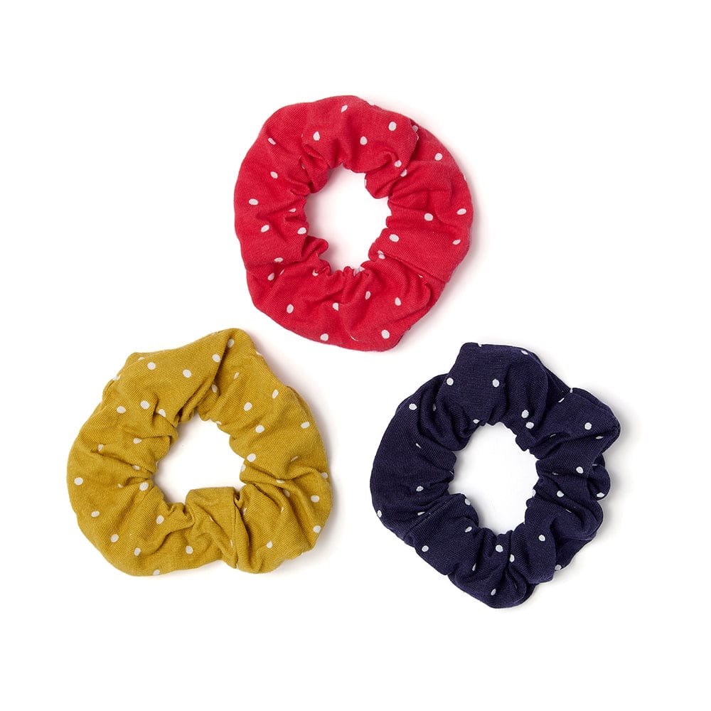 Dotty Print Scrunchie