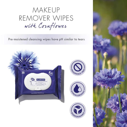 Klorane Makeup Remover Wipes