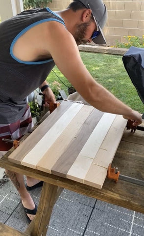 DIY an Extra Large Cutting Board and Stove Cover with Jessie Thomas –  Forest 2 Home