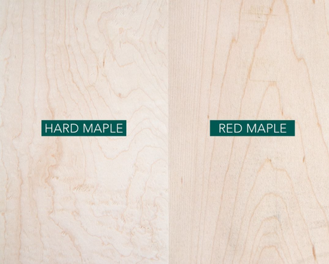 Hard Maple vs Soft Maple Wood - The Differences – Forest 2 Home