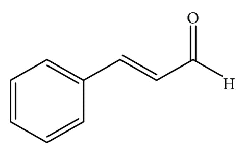 Molecular structure of Cinnamaldehyde