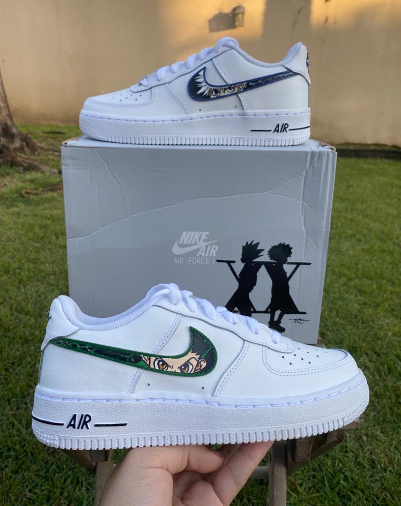 air force 1 custom hunter x hunter