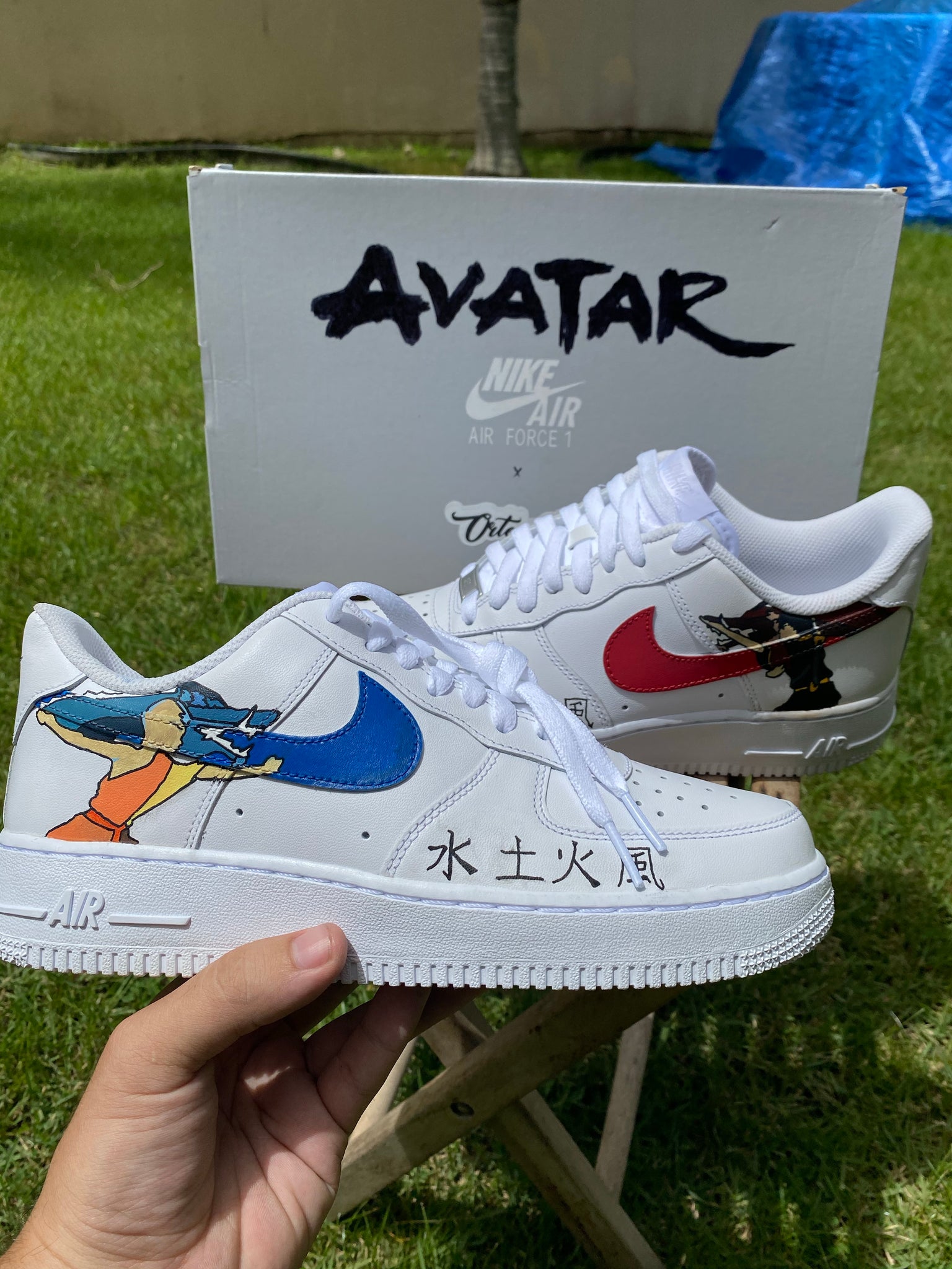 avatar custom air force 1