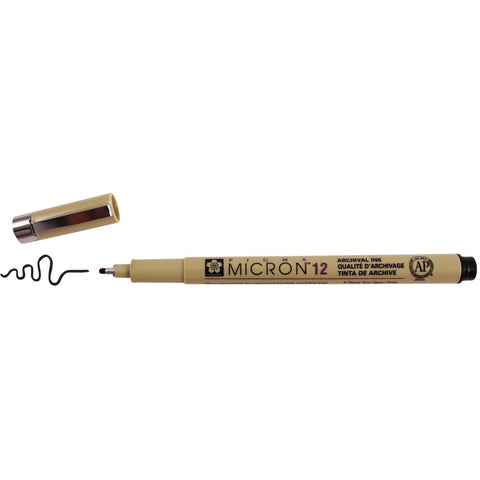 Pigma Micron Pen 12 .70mm Open Stock Black