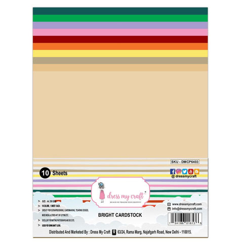 Colorbok Textured Cardstock Paper Pad 12 x 12 Primary Pizazz