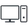 Desktop Computer Icon 