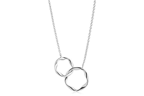 Necklace made of 925 Sterling silver with rhodium